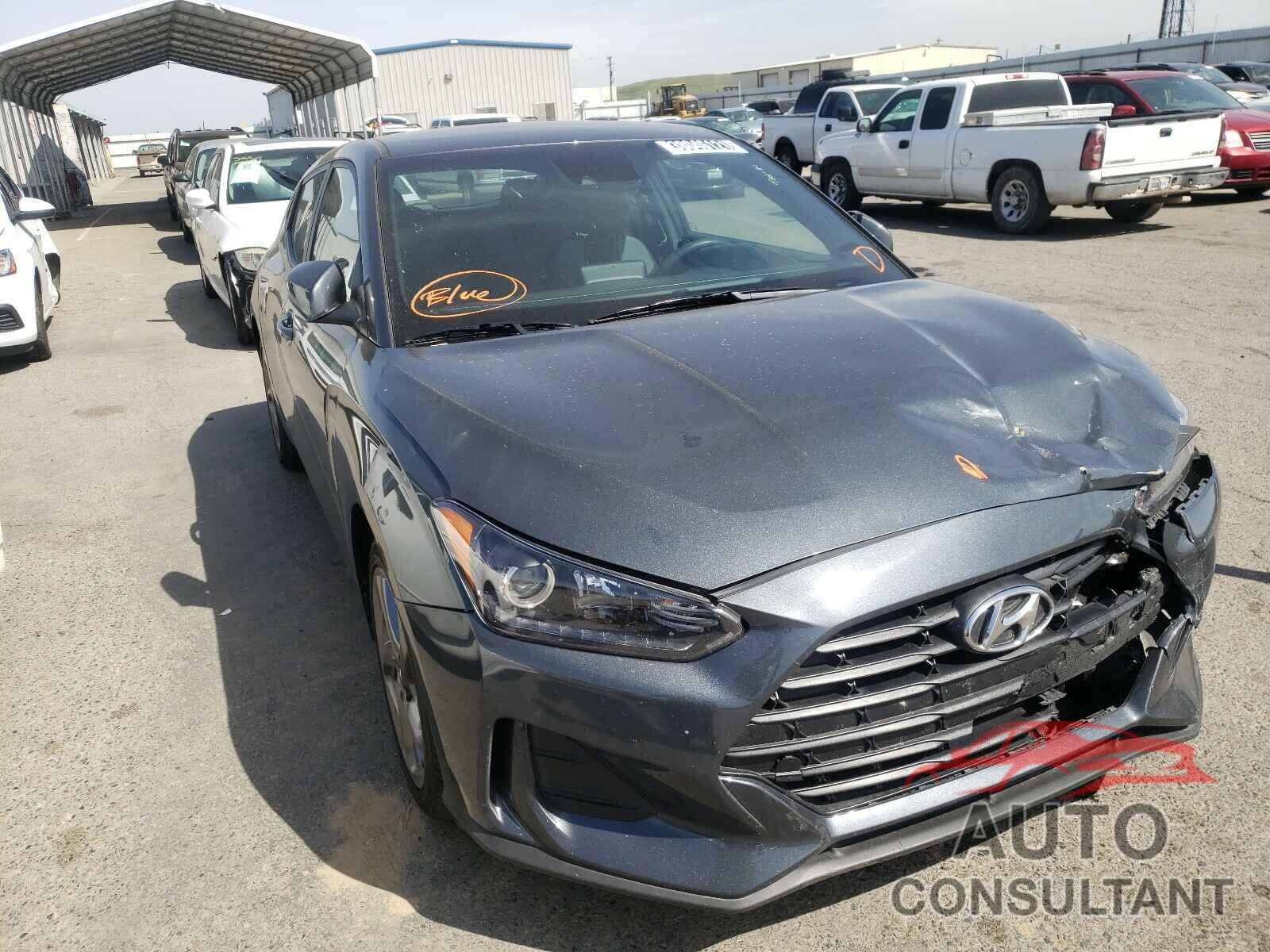 HYUNDAI VELOSTER 2019 - KMHTG6AF2KU018330