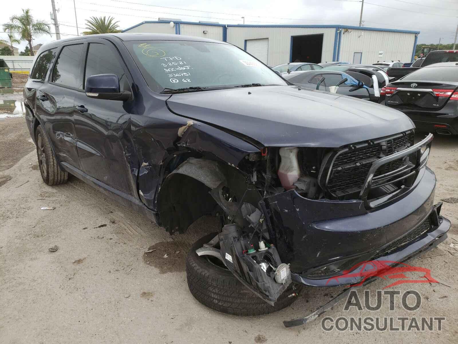 DODGE DURANGO 2017 - 1C4SDHCT9HC637853