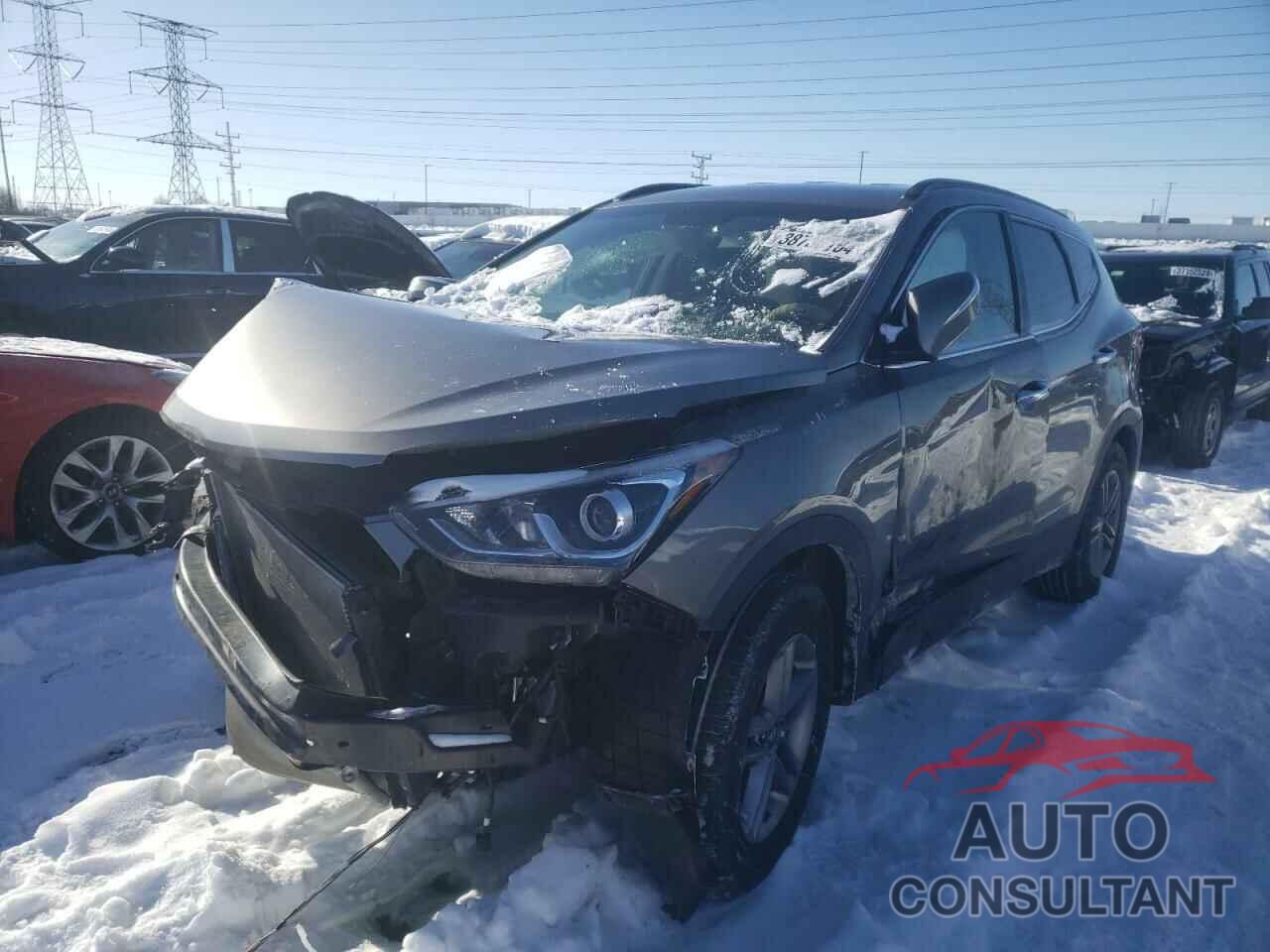 HYUNDAI SANTA FE 2018 - 5NMZUDLB7JH055661