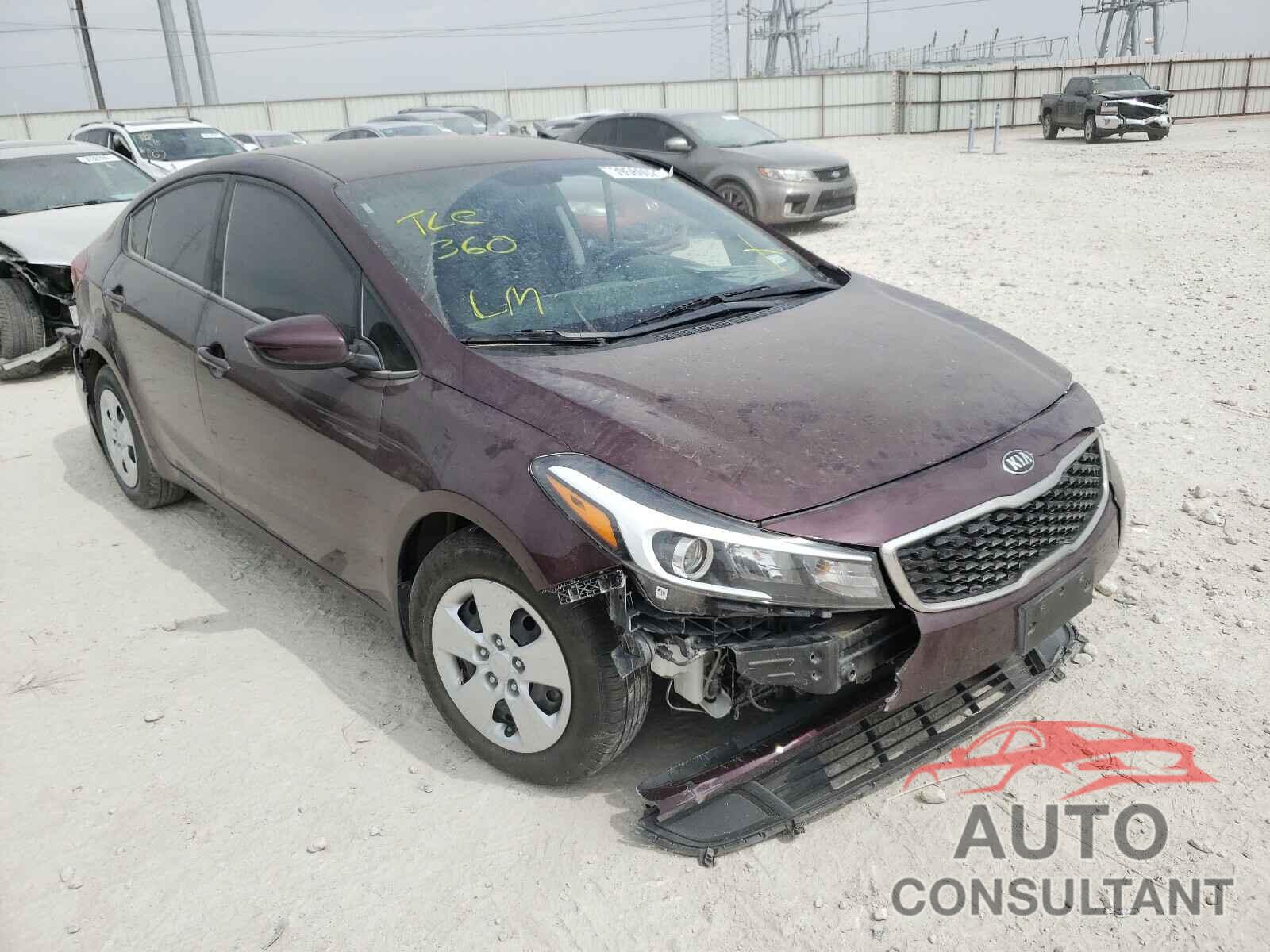 KIA FORTE 2017 - 3KPFK4A78HE118081
