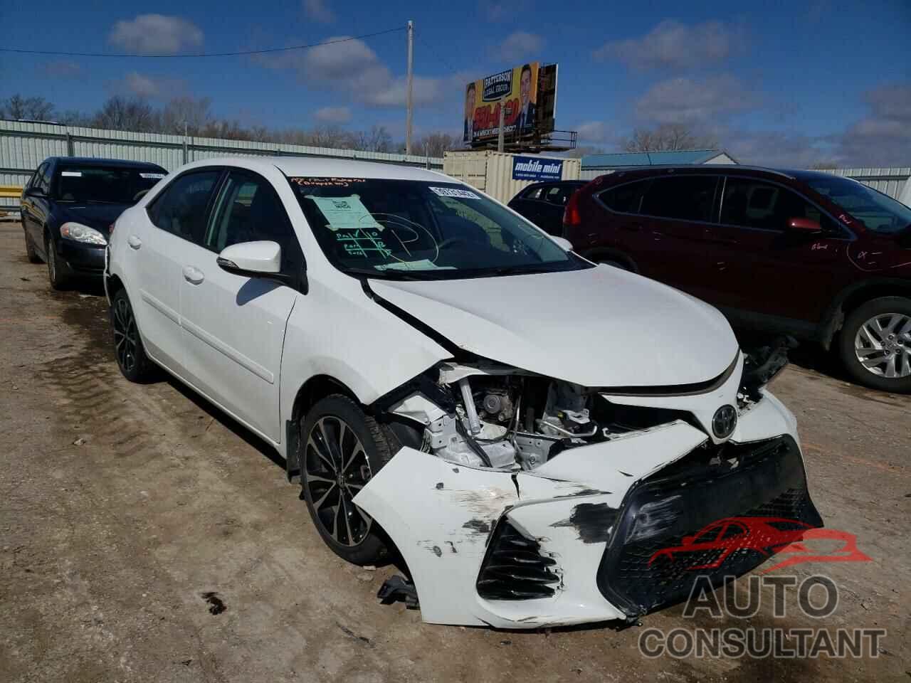 TOYOTA COROLLA 2017 - 5YFBURHE9HP633034