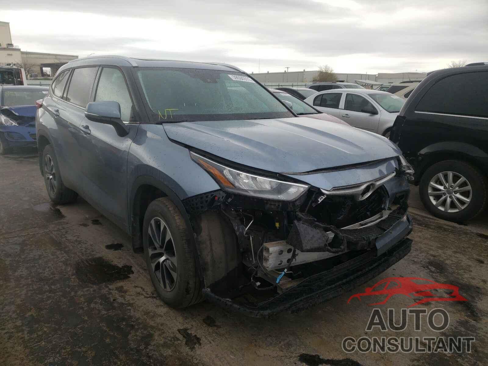 TOYOTA HIGHLANDER 2020 - 5TDGZRAHXLS016138