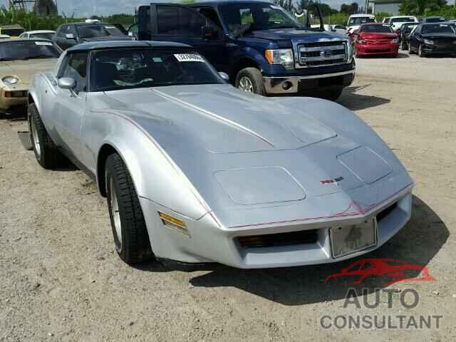 CHEVROLET CORVETTE 1981 - 1C4RDJAGXKC833318