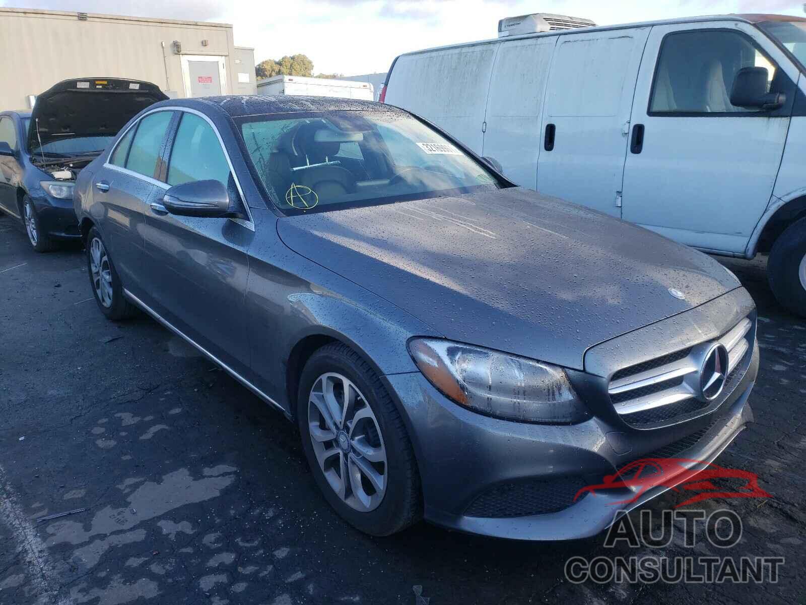 MERCEDES-BENZ C CLASS 2017 - 55SWF4JB8HU190657