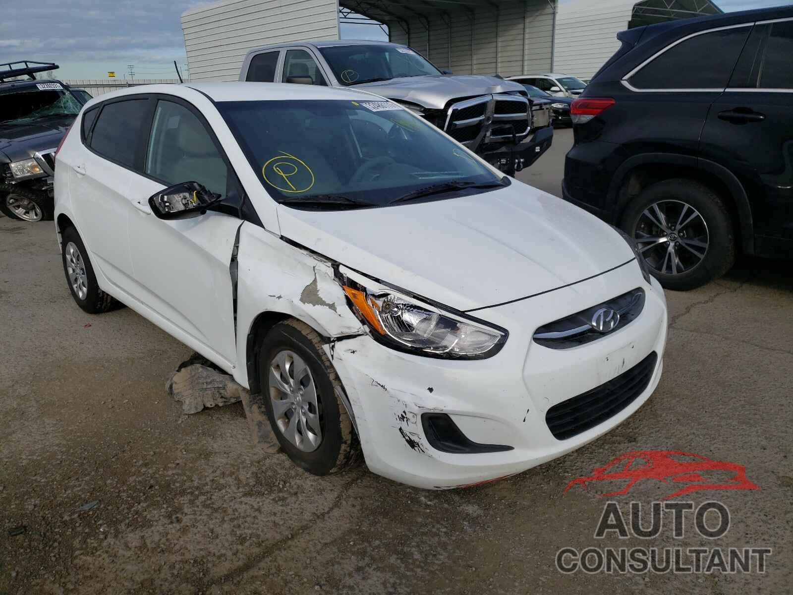 HYUNDAI ACCENT 2016 - KMHCT5AE9GU291799