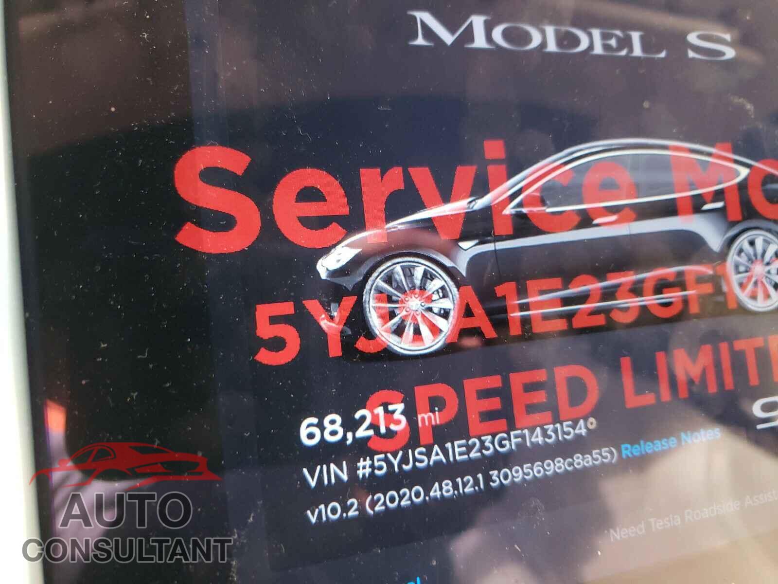 TESLA MODEL S 2016 - 5YJSA1E23GF143154