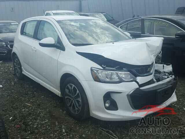 CHEVROLET SONIC 2017 - 1G1JD6SH4H4148423