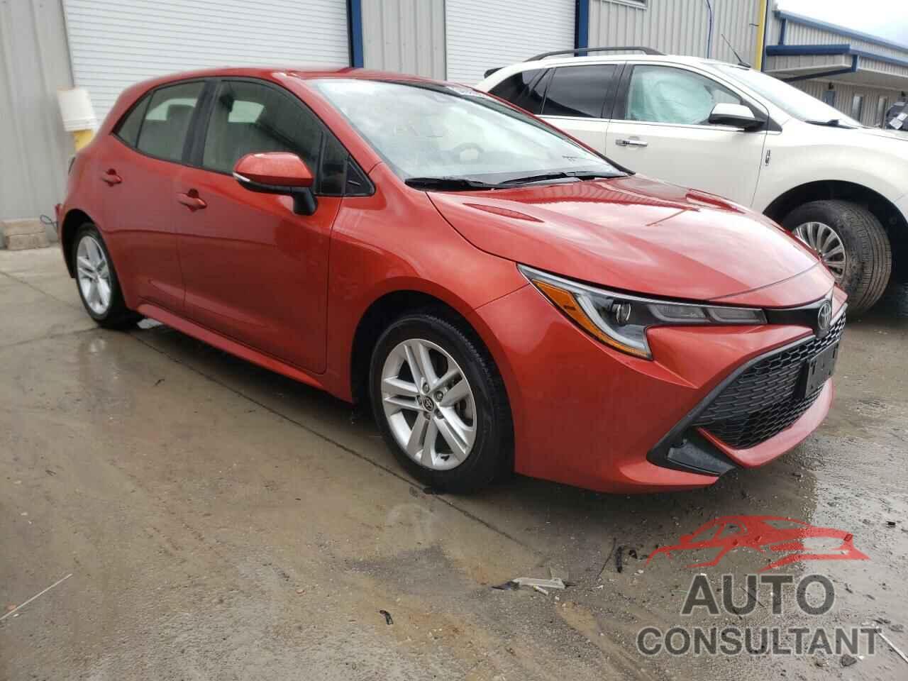 TOYOTA COROLLA 2019 - JTNK4RBE9K3045302
