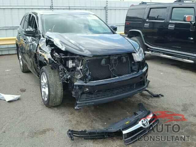TOYOTA HIGHLANDER 2016 - 5TDDKRFH3GS283465