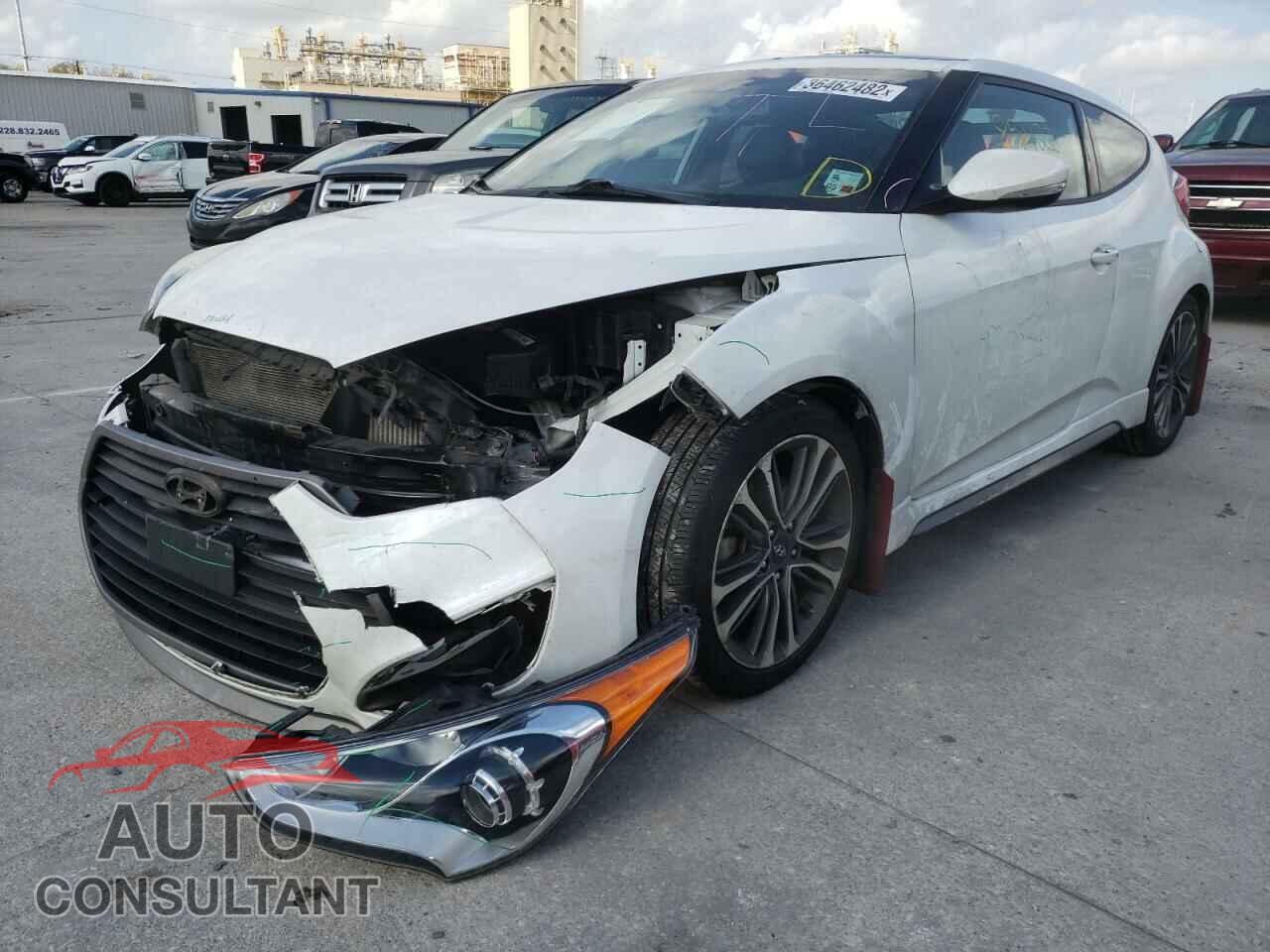 HYUNDAI VELOSTER 2016 - KMHTC6AE4GU283664