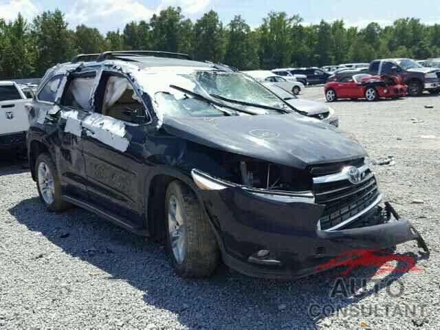 TOYOTA HIGHLANDER 2015 - 5TDYKRFH0FS086043