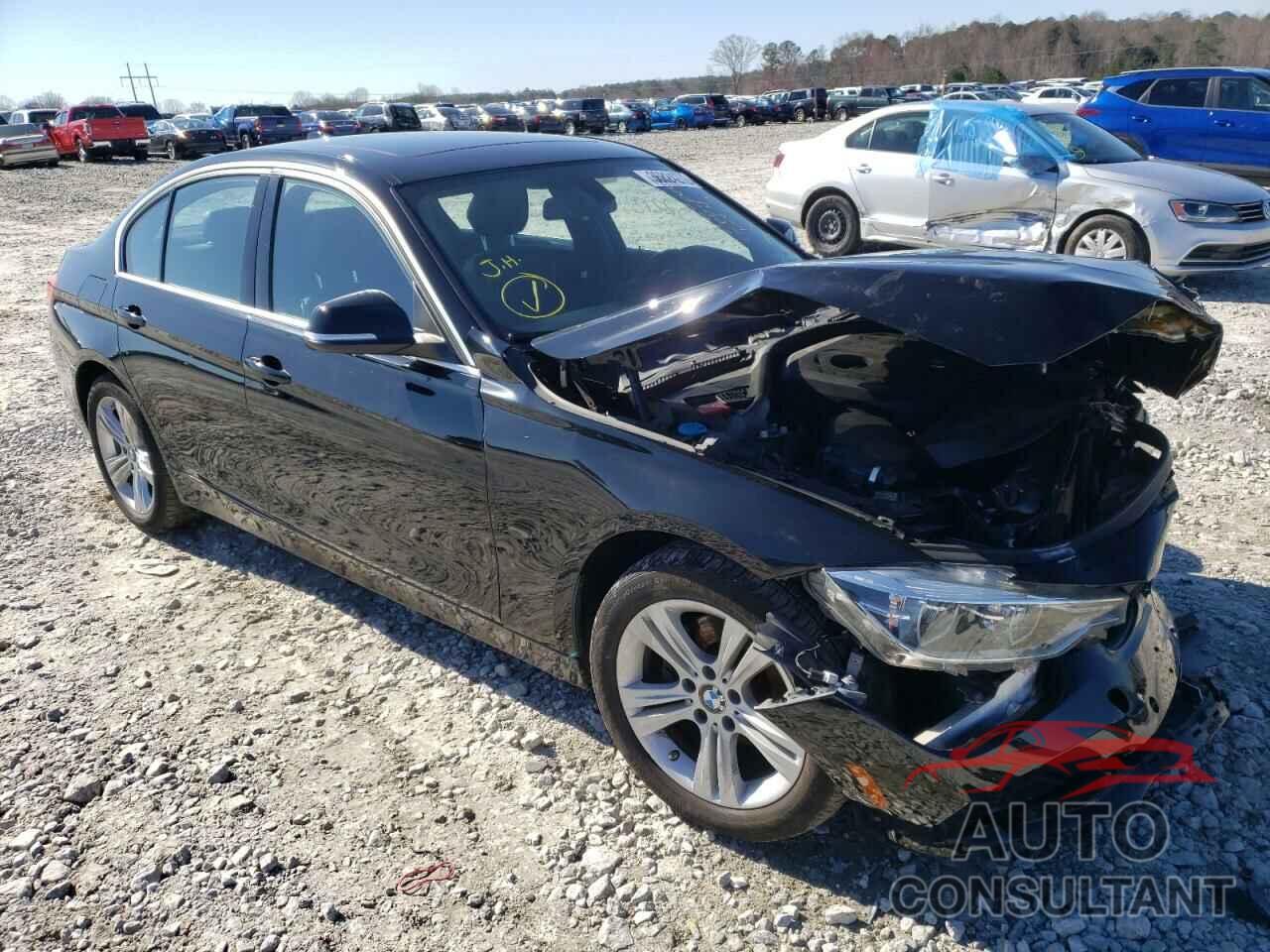 BMW 3 SERIES 2017 - WBA8D9G3XHNU62279