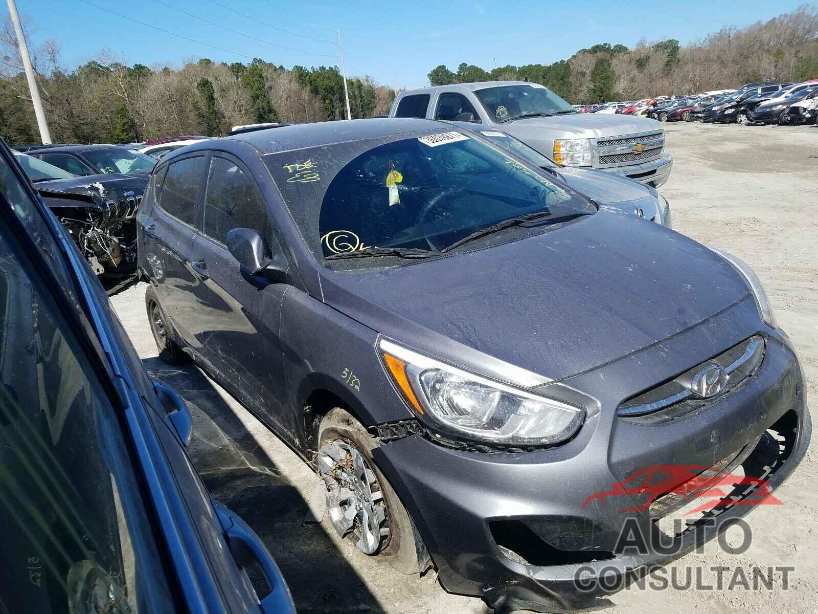 HYUNDAI ACCENT 2017 - KMHCT5AE4HU335080
