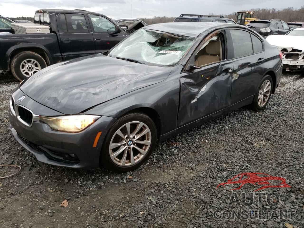 BMW 3 SERIES 2016 - WBA8A9C54GK617666