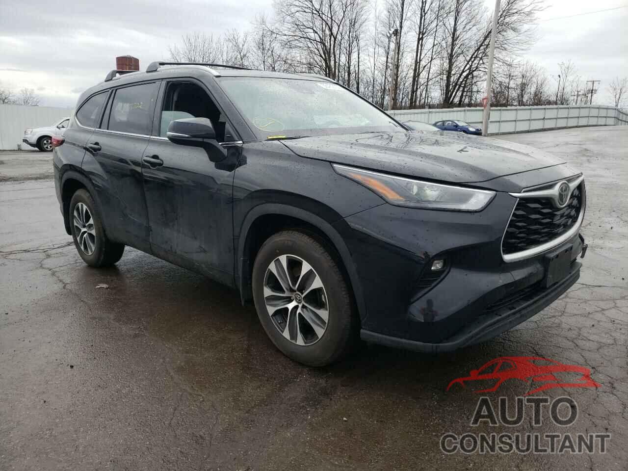 TOYOTA HIGHLANDER 2022 - 5TDHZRBH4NS178501