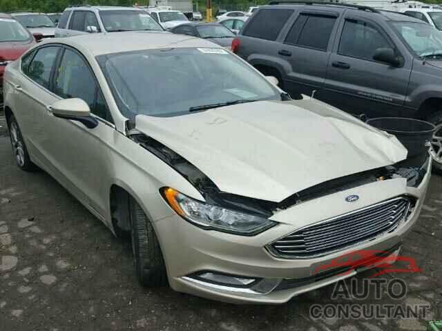 FORD FUSION 2017 - 3FA6P0T92HR143906