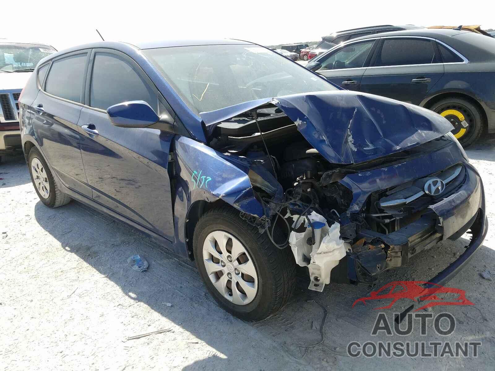 HYUNDAI ACCENT 2016 - KMHCT5AE6GU259831