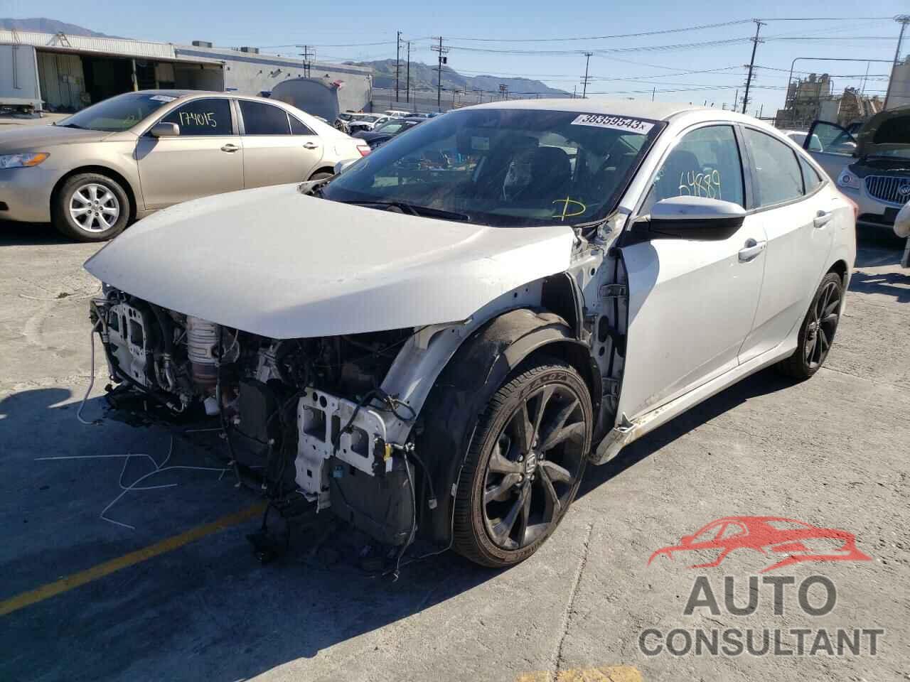 HONDA CIVIC 2019 - 2HGFC2F86KH526174