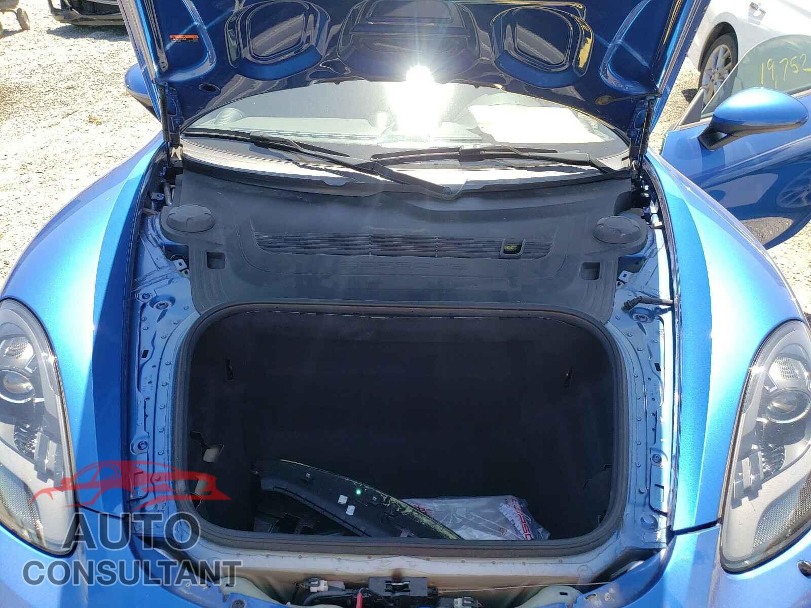 PORSCHE BOXSTER 2017 - WP0CB2A84HS240885