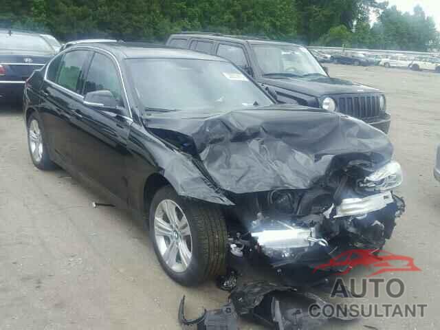 BMW 3 SERIES 2017 - WBA8B9G58HNU50557
