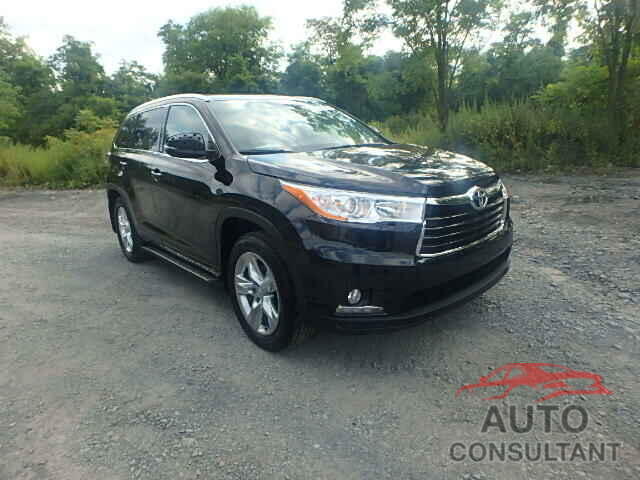 TOYOTA HIGHLANDER 2015 - 5TDDKRFH8FS077315