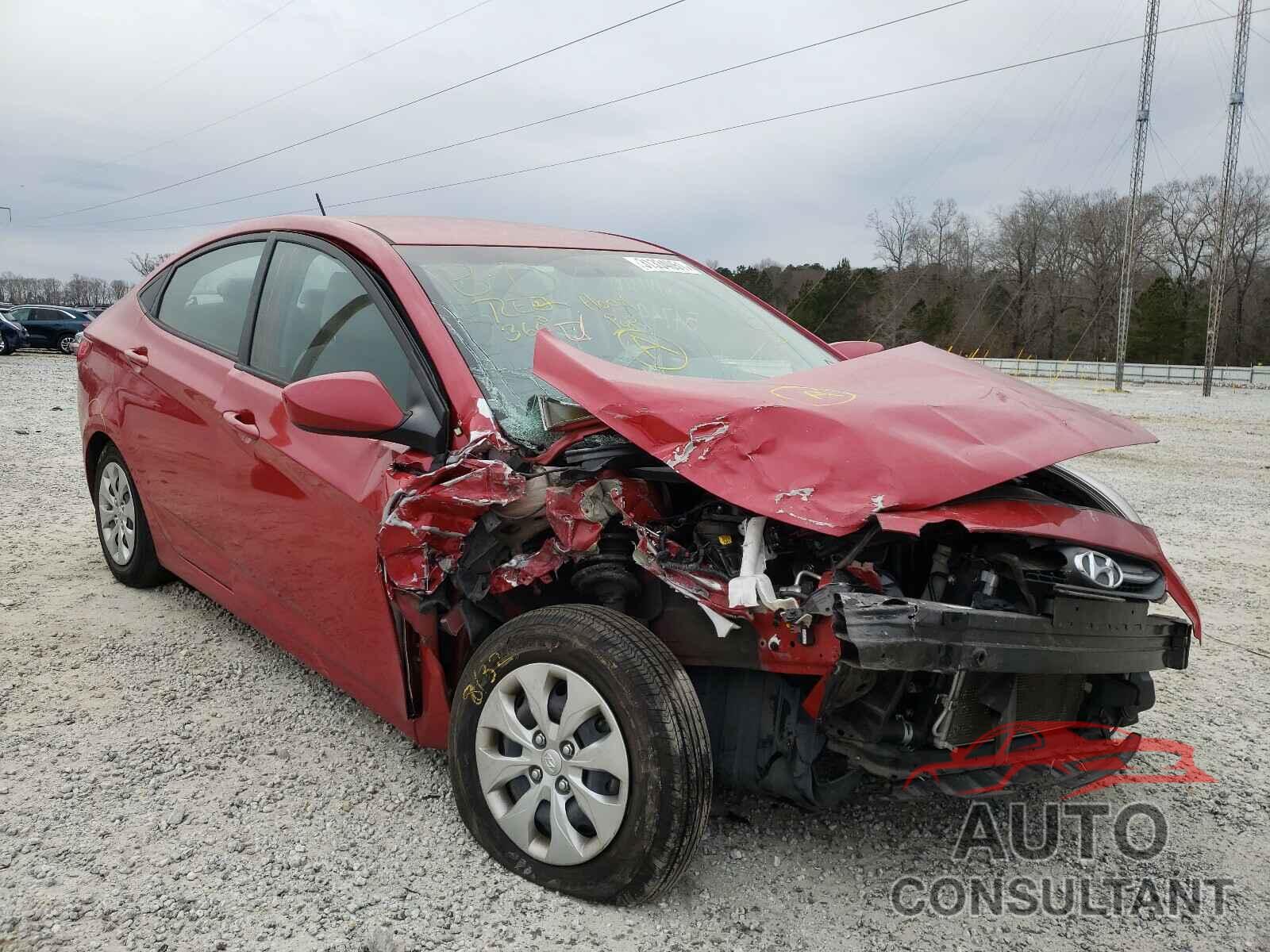 HYUNDAI ACCENT 2017 - KMHCT4AE0HU288897