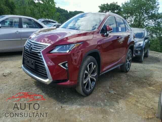 LEXUS RX350 2017 - 2T2BZMCA8HC083541