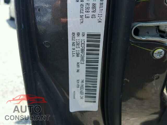 DODGE DART 2015 - 1C3CDFBB6FD200213