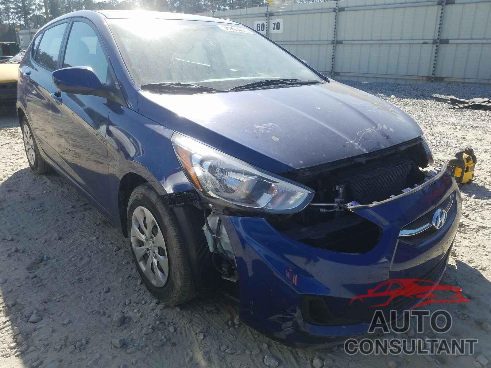 HYUNDAI ACCENT 2017 - KMHCT5AE6HU334979