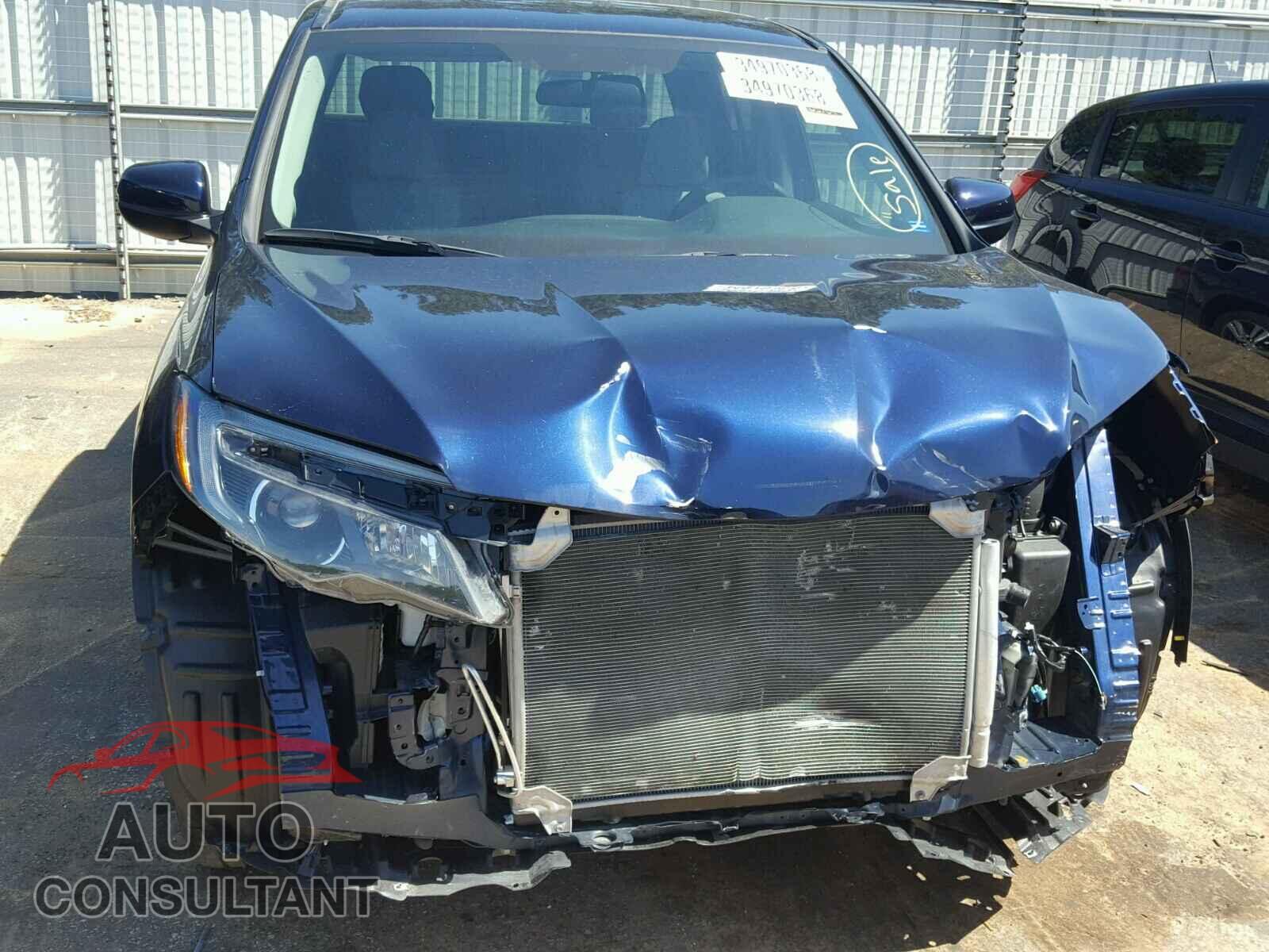 HONDA RIDGELINE 2017 - 5FPYK2F48HB002554