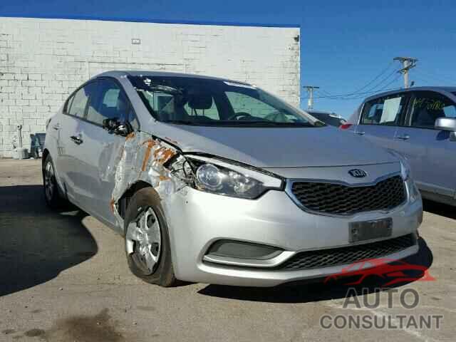 KIA FORTE 2015 - KNAFK4A60F5339882