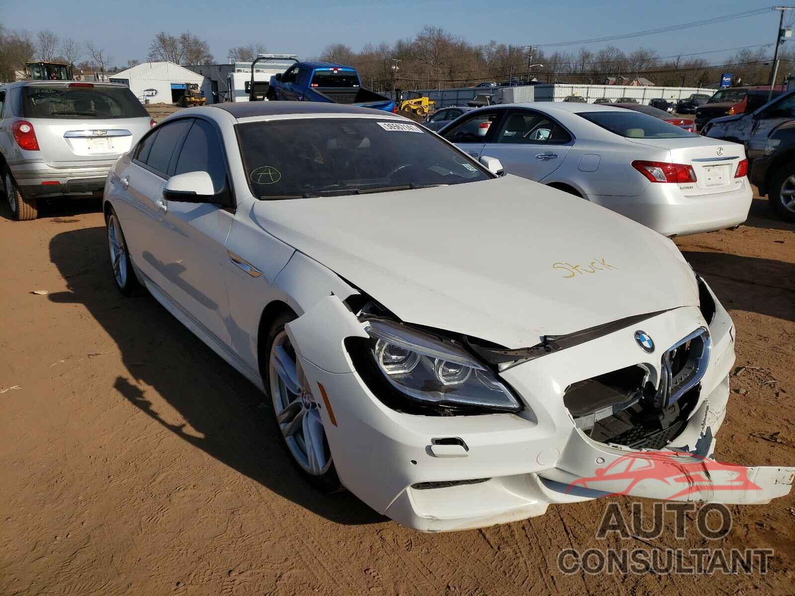 BMW 6 SERIES 2016 - WBA6D4C54GD977459