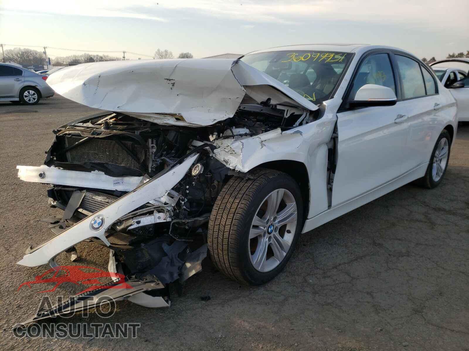 BMW 3 SERIES 2016 - WBA8E3G55GNU01982