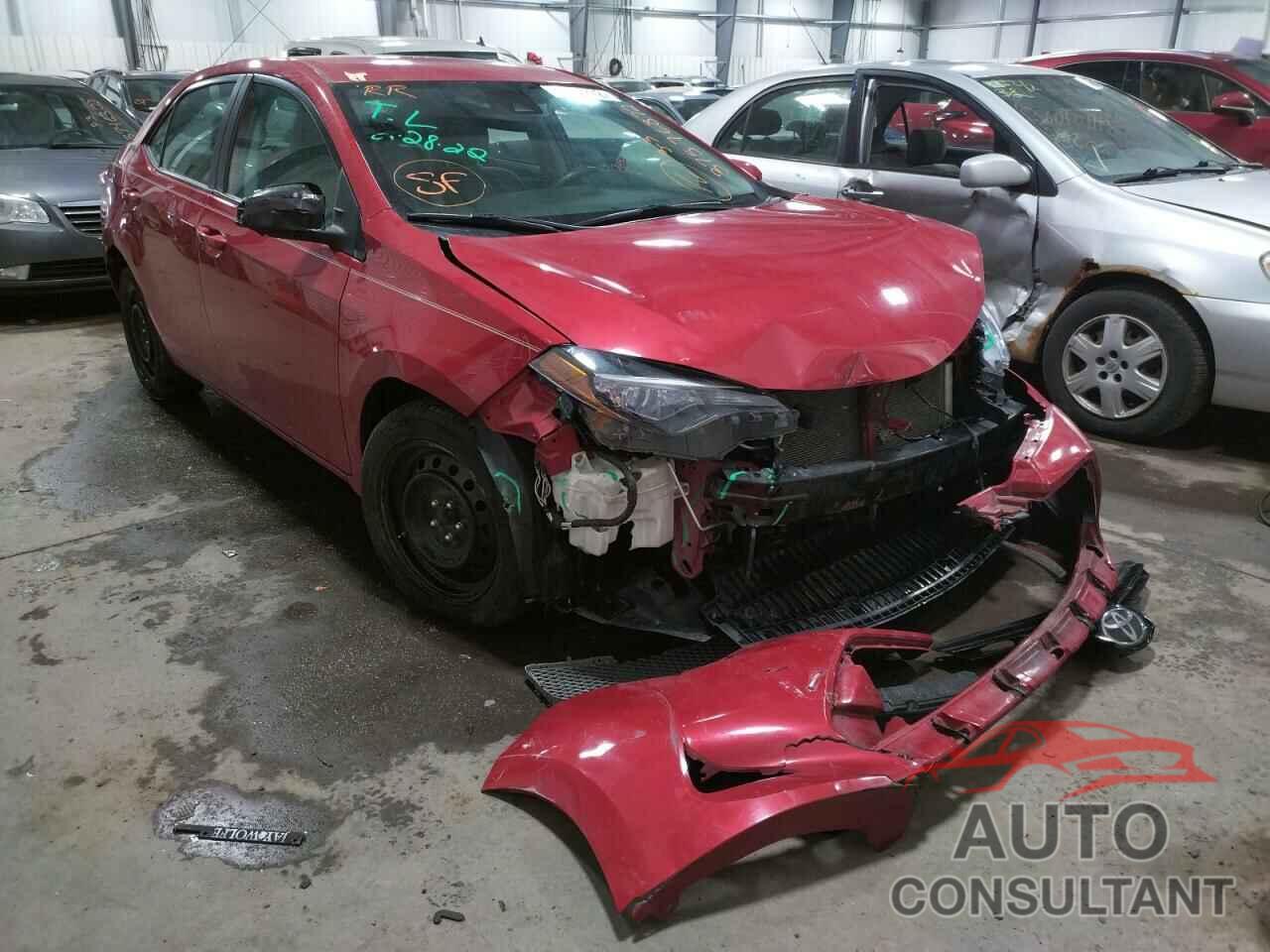 TOYOTA COROLLA 2017 - 2T1BURHE6HC813068