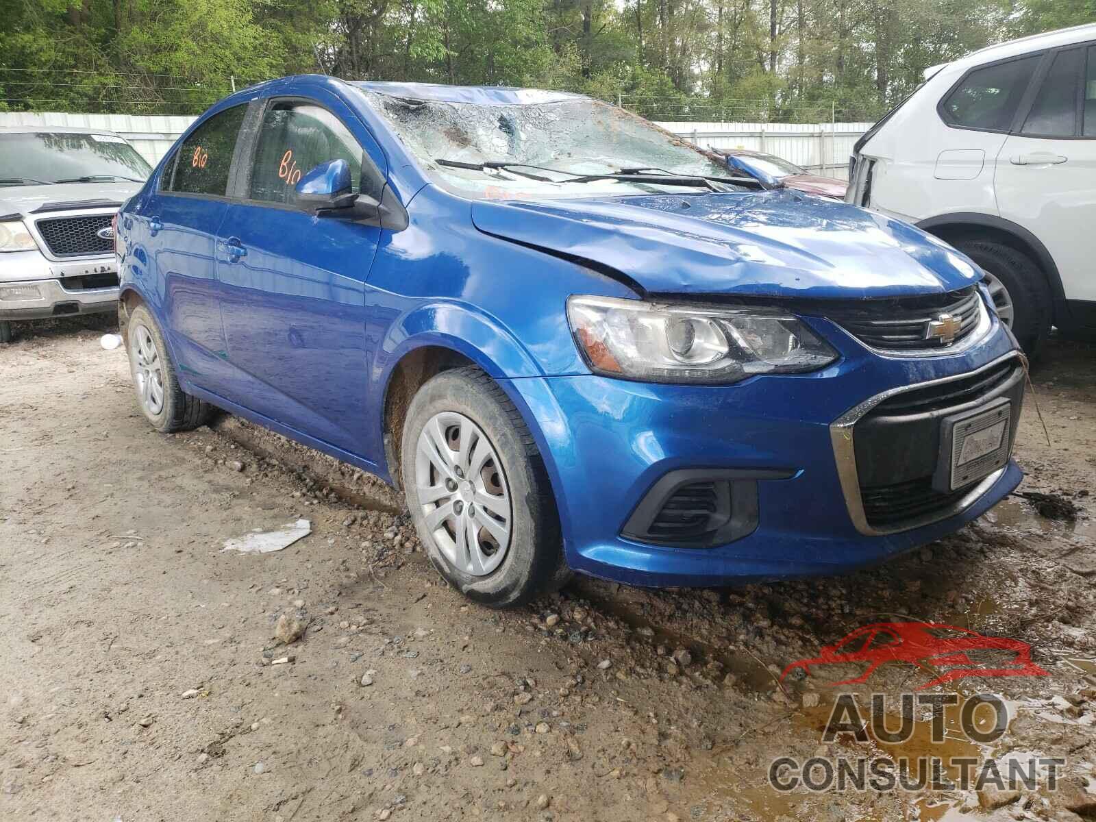 CHEVROLET SONIC 2017 - 1G1JB5SH8H4125291