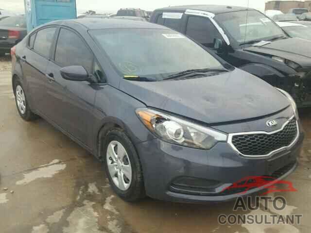 KIA FORTE 2016 - KNAFK4A65G5460022