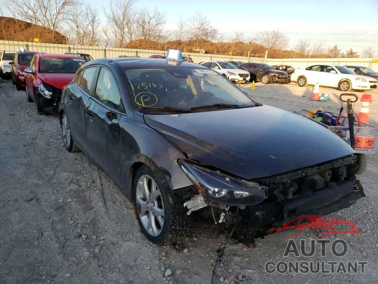 MAZDA 3 2017 - 3MZBN1L70HM125143