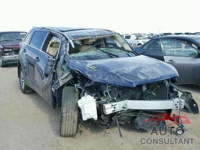 TOYOTA HIGHLANDER 2015 - 5TDJKRFH3FS147659