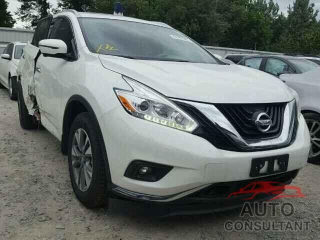 NISSAN MURANO 2016 - 5N1AZ2MG5GN165757