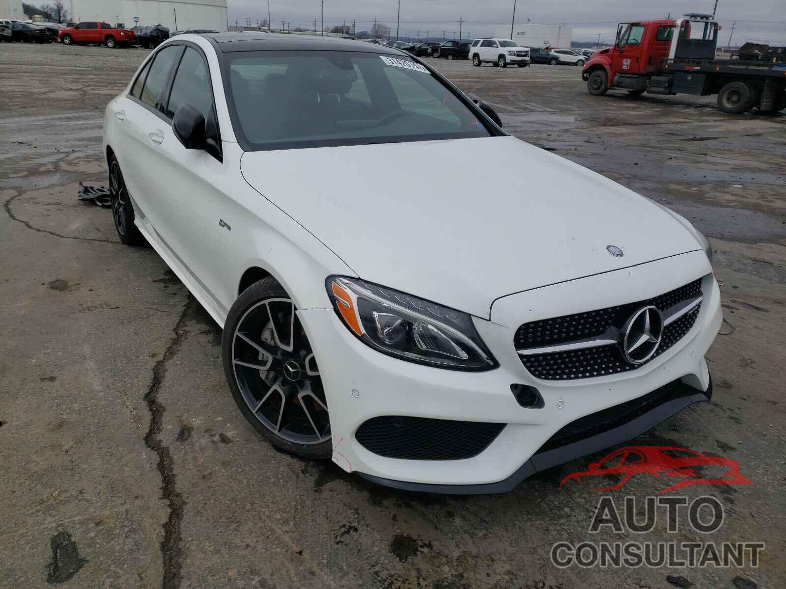 MERCEDES-BENZ C CLASS 2017 - 55SWF6EB7HU212928