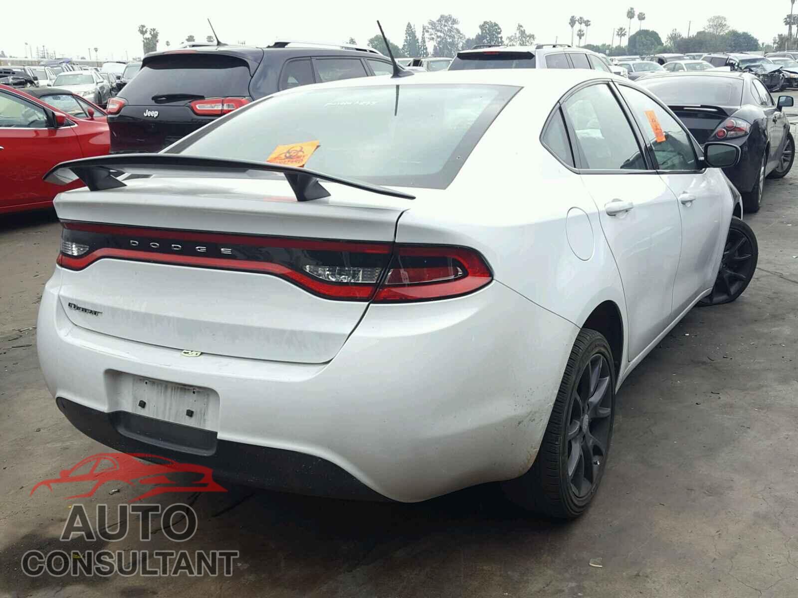 DODGE DART 2016 - 1C3CDFAA8GD729091
