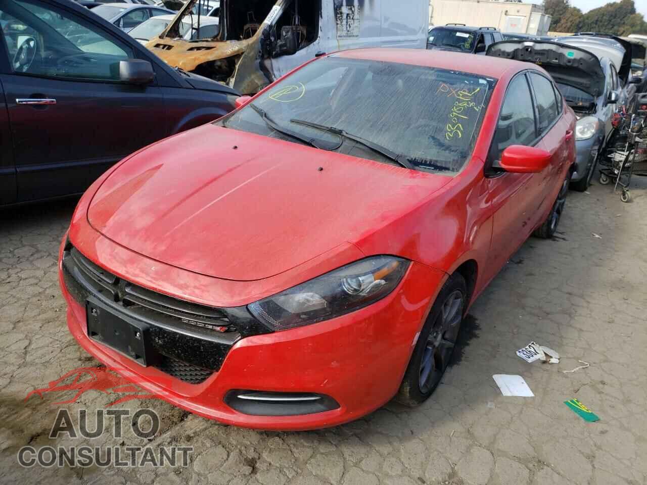 DODGE DART 2016 - 1C3CDFAA8GD736722