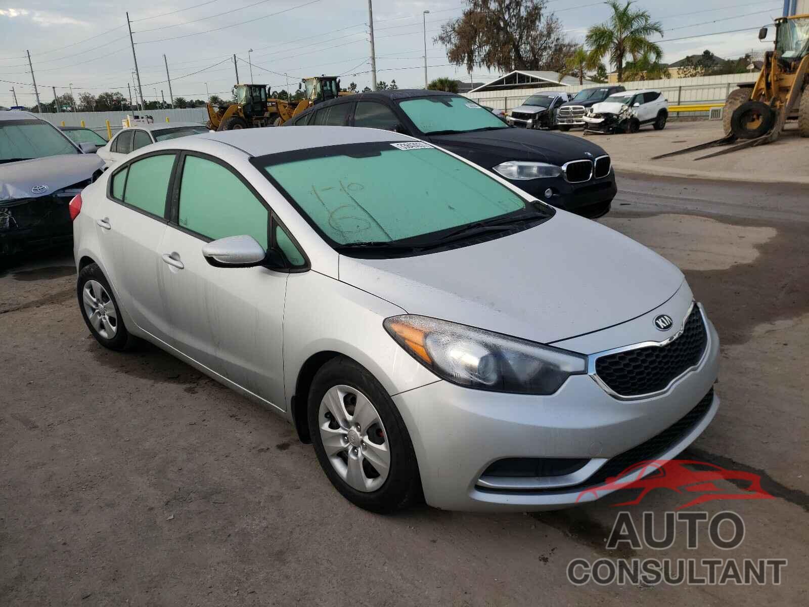 KIA FORTE 2016 - KNAFK4A65G5610579
