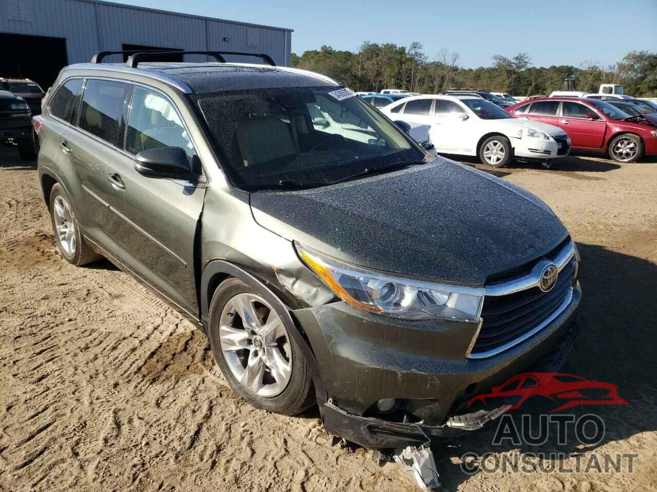 TOYOTA HIGHLANDER 2016 - 5TDYKRFHXGS187432
