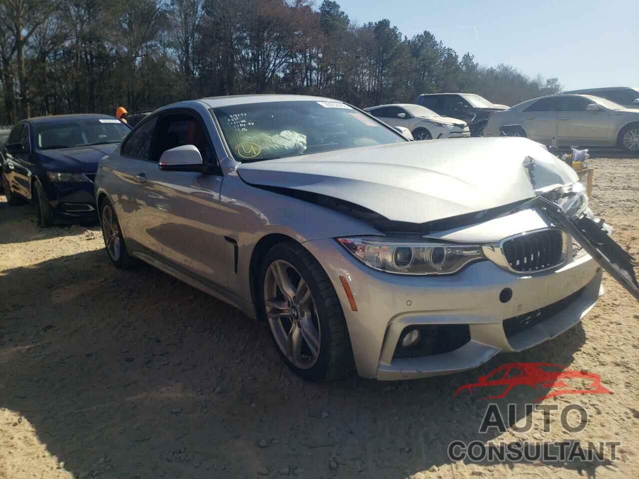 BMW 4 SERIES 2017 - WBA4P1C52HK522457