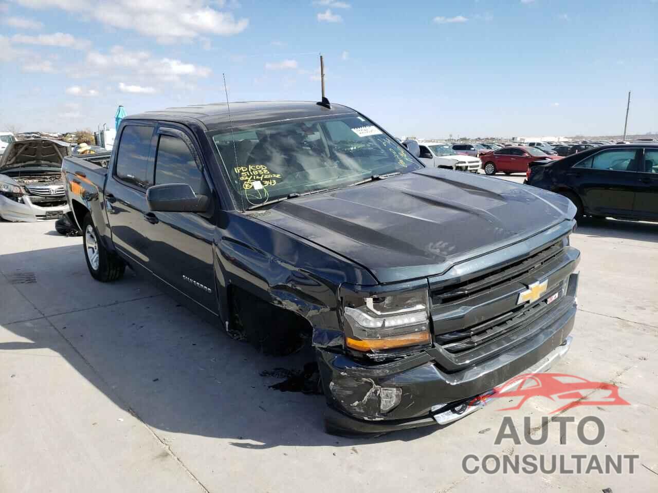 CHEVROLET SILVERADO 2017 - 3GCUKREC0HG450550