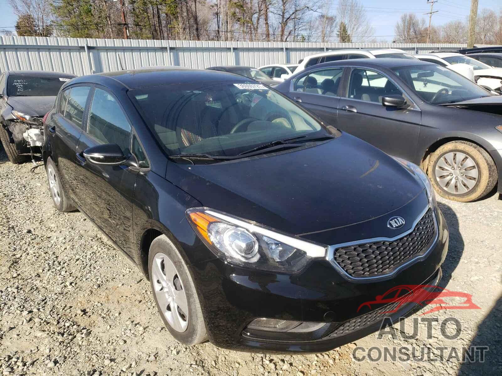 KIA FORTE 2016 - KNAFK5A86G5653254