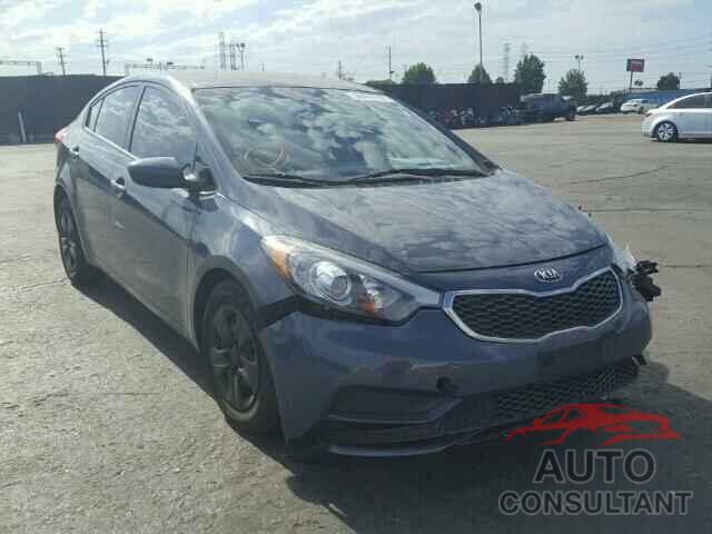 KIA FORTE 2016 - KNAFK4A68G5580476