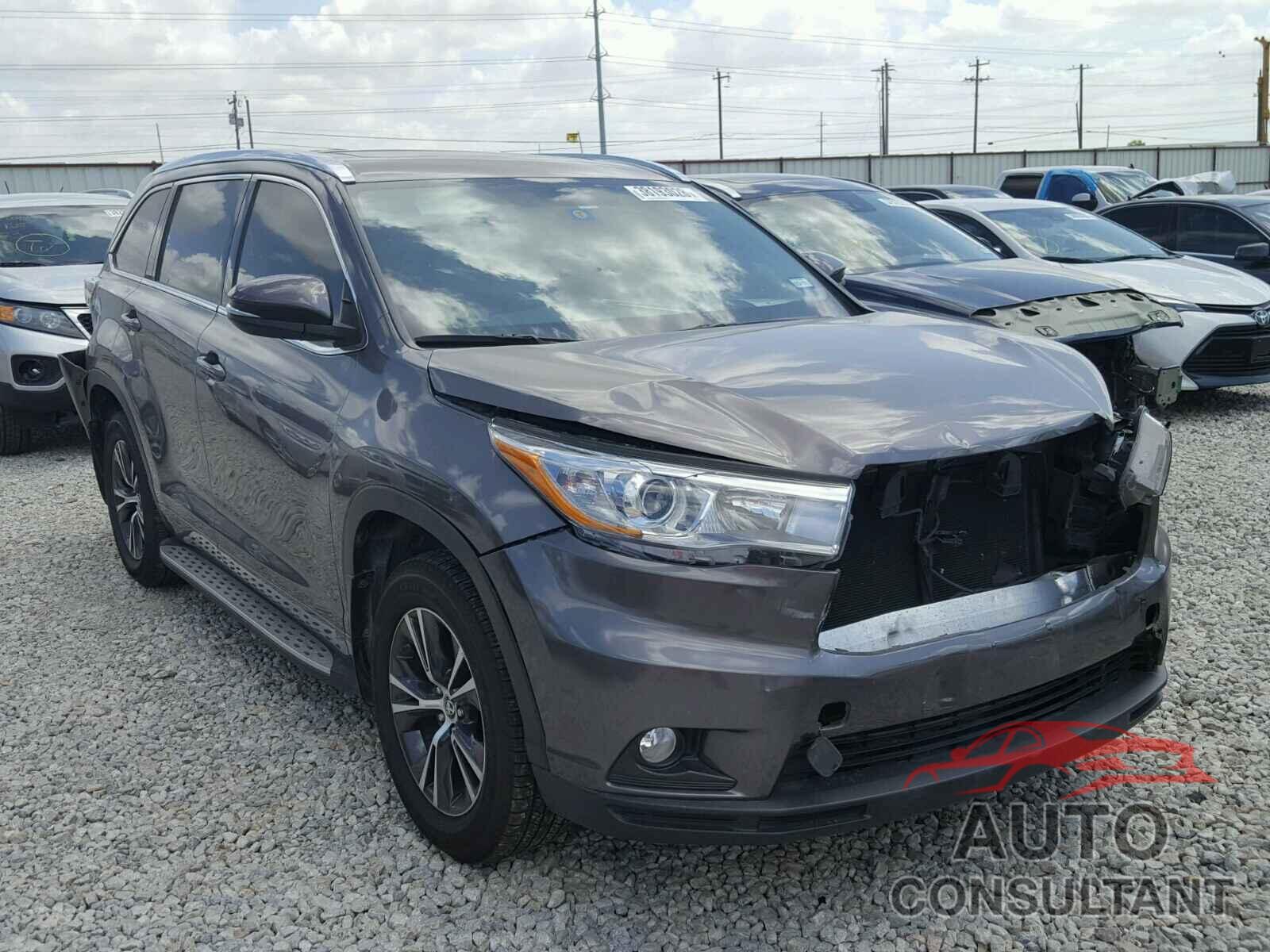 TOYOTA HIGHLANDER 2016 - 5TDKKRFHXGS144554