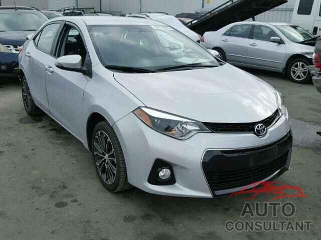TOYOTA COROLLA 2016 - 5YFBURHE8GP469807
